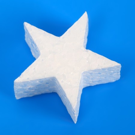 Foam from foam "Star", 5 x 2 cm, set 10 pcs-2
