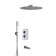 The shower system wasserkraft a178644 Thermo, built -in, thermostat, shower set, chrome