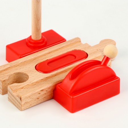 Children's adjustable crossing for the railway, 9.5 × 8 × 8.5 cm-2