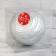 Ball plastic d-15 cm "Orbit" silver