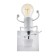 Sconces "man" E27 40W white 14x14x17 cm