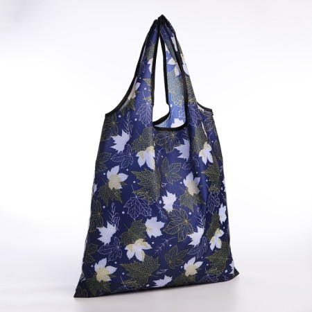 Household bag without fastening, blue color-1