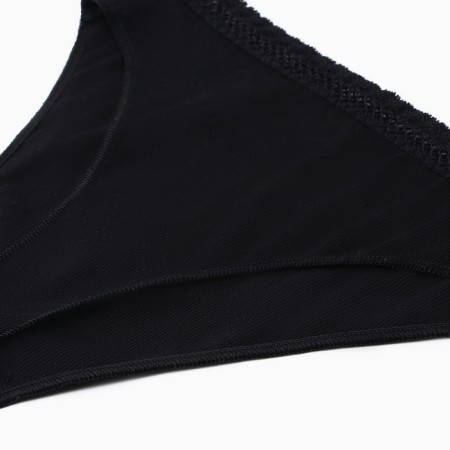 Cowards female slips, black color, size 48 (l)-4