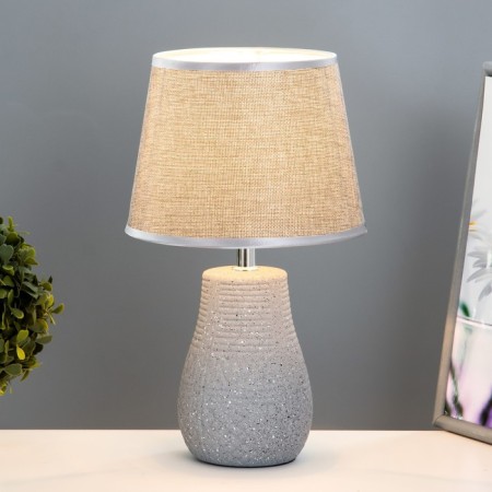 Samlin table lamp E14 40W gray 20x20x34 cm Risalux-1