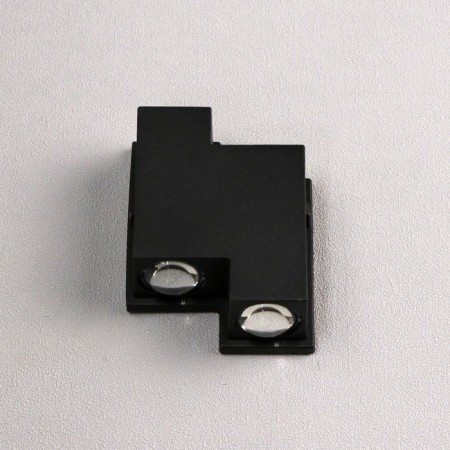 Facade lamp "Ray", FSD-010, 4 W, 3000K, 2 rays, IP65, 220 V, metal, black-3