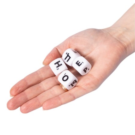 Board game "Cubes for wise men. Wordel "-5
