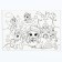 Magnit painting reusable "Princess and fairy-tale unicorns", 14.8 × 21 cm