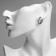 Cooping earrings Xuping radiance, color silver, d = 2 cm