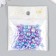 Beads for creativity plastic "Round. Gradient. Mermaid Fiolet" d = 3-8 mm, set 10 grams