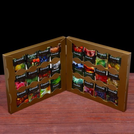Greenfield tea set Premium Tea 24 types (96 bags x 1.8 g)-1