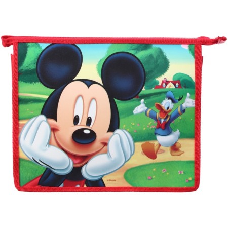 Plastic folder for notebooks A5, on lightning, Mickey Mouse-5