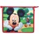 Plastic folder for notebooks A5, on lightning, Mickey Mouse