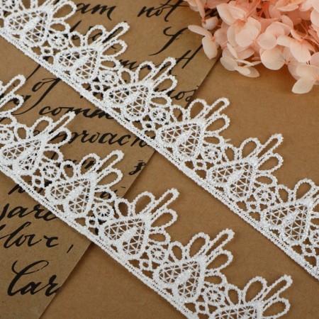 Hypure lace, 35 mm × 9 ± 0.5 m, white color-1
