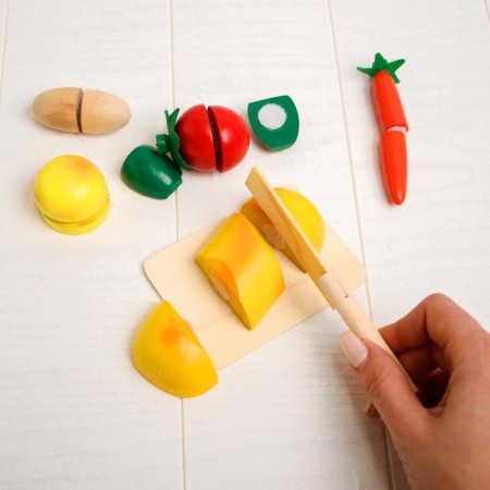 The set "Learning to cook" on Velcro, 7 items, Restoring-1