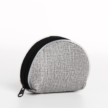 Women's wallet with zipper, color mix-1