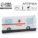 Aprovert Plumge Plate "Ambulance", 20.5*9.5 cm,