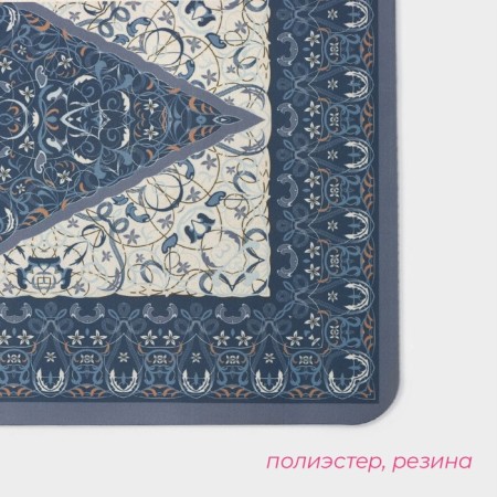 Dolyan's house "Country", 38 × 58 cm, blue color-1