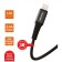 Gopower GP02L, Lightning - USB, 2.4 A, 1 m, data transfer, nylon, black