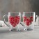 Glass mug "Flower Heart", 300 ml, MIX drawing