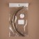 Farmoire sewing "semicircle", 20 × 9 cm, bronze color