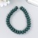 Beads for aromatherapy with the hole "Disc. Blue-green" 0.6x1x1 cm set 33 pcs +-3