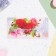 Money envelope "Happy Birthday!" A butterfly on a rose, embossing, 16.5 x 8.5 cm