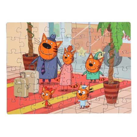 Puzzle "Three Cats", 54 elements-22