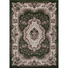 Rectangular carpet Merinos gavana, size 300x500 cm, color Green