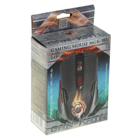 Dialog MGK-10U Gan-Kata, game, wire, optical, 2400 dpi, USB, black-4
