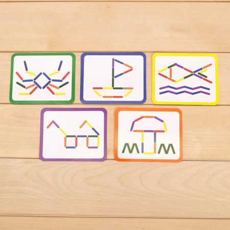Game set with sticks "Collect a figure", in a package