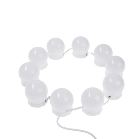 A set of LED lamps for illuminating the mirror, 10pcs, controller, from USB, 3000 - 6500k-3