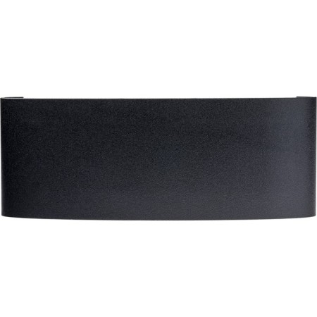 Lamp wall cover Duwi Nuovo 210x42x78mm 8W plastic 4200K IP 54 Black 8 rays 990522-2