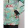 Ski jacket female winter, size 48, turquoise color