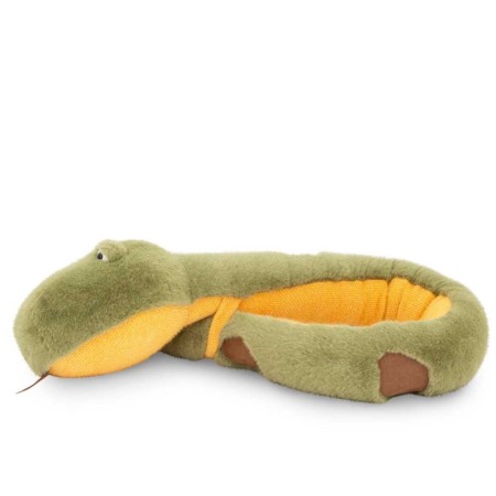 Soft toy "Python", green color, 145 cm 2530/145-1