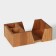 Napotnitsa - wooden organizer for 3 departments ADELICA, 14 × 21.5 × 7 cm, beech