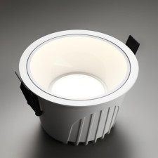 Luminer built -in LED NovOCH. KNOF, 20W, LED, 70x107x107 mm, color is white, white reflector