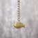 Metal bell "Buddha and carp" h = 4.8 cm d = 6 cm