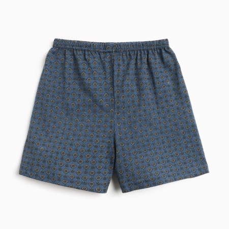 Panties for a boy, color pattern on indigo, height 128 cm (64)-2