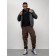 Male bomber, size 48, dark gray color