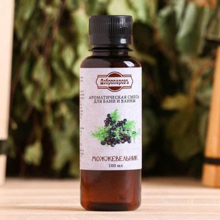 Fragrance for the bath and bath "Juniper", natural, 100 ml, "Dobroparov"-3