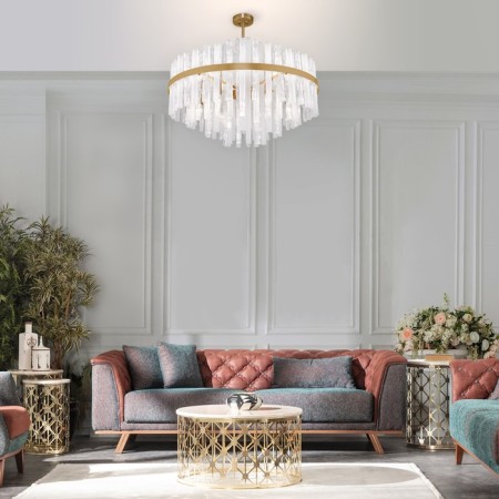 Ceiling chandelier Smart House Hollis, 60W, E14, 60x60x65 cm-3