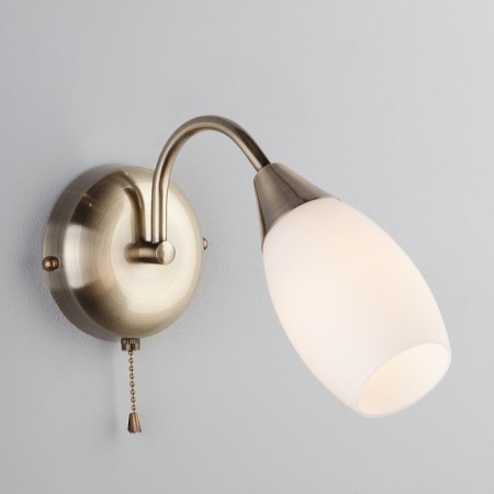 Sconces with a glass ceiling Ginevra, 40W, E14, 25x10x19 cm