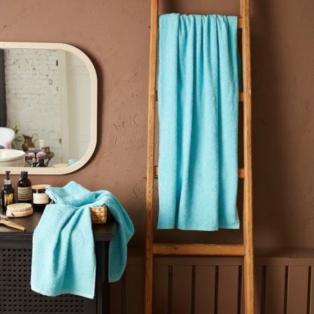 Terry towel economy and I am 50*90cm, col. Blue, 100% cotton, 320 g/m2-11
