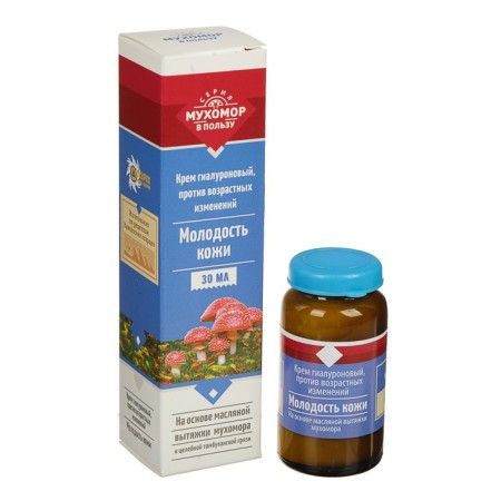 Anti -aging cream "Muhomor", against age -related changes, 30 ml