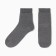 Women's terry socks minku, dark gray color, rr 36-39 (23-25 ​​cm)