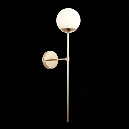 Sconces st. SL1504.201.01. Avellino. 1x60 W, E27, 13x60 cm, color French gold-1