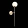 Sconces st. SL1504.201.01. Avellino. 1x60 W, E27, 13x60 cm, color French gold