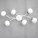 Chandelier gallop "Dawn" 6x60W E27 white