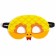 Carnival mask "Funny snake" Golden color