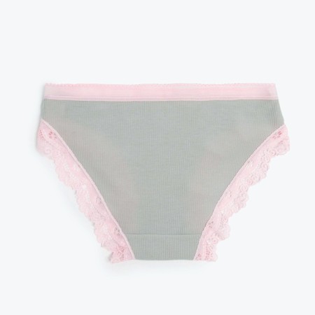 Panties Female Slips, Khaki Color, Rr. 46-48-2